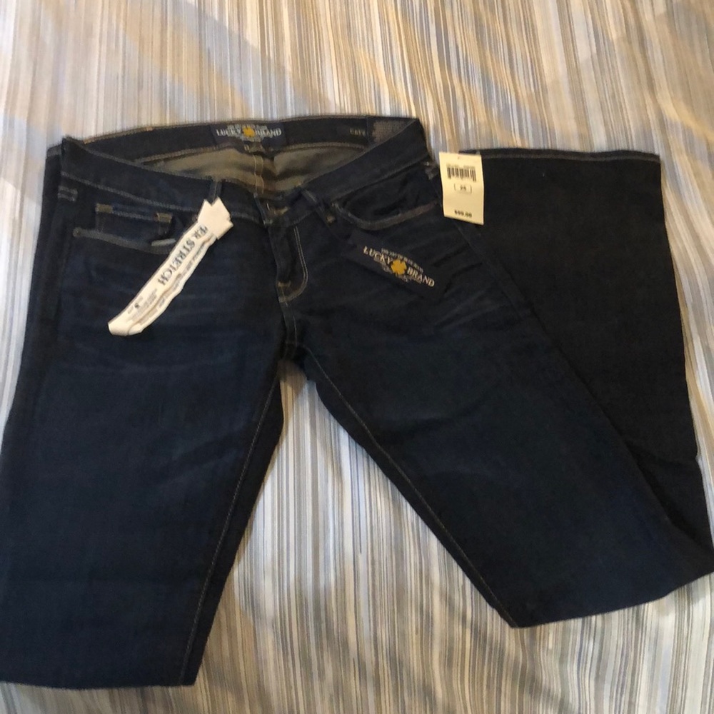 Lucky Brand Cate Boot Mid Rise High Back Rise